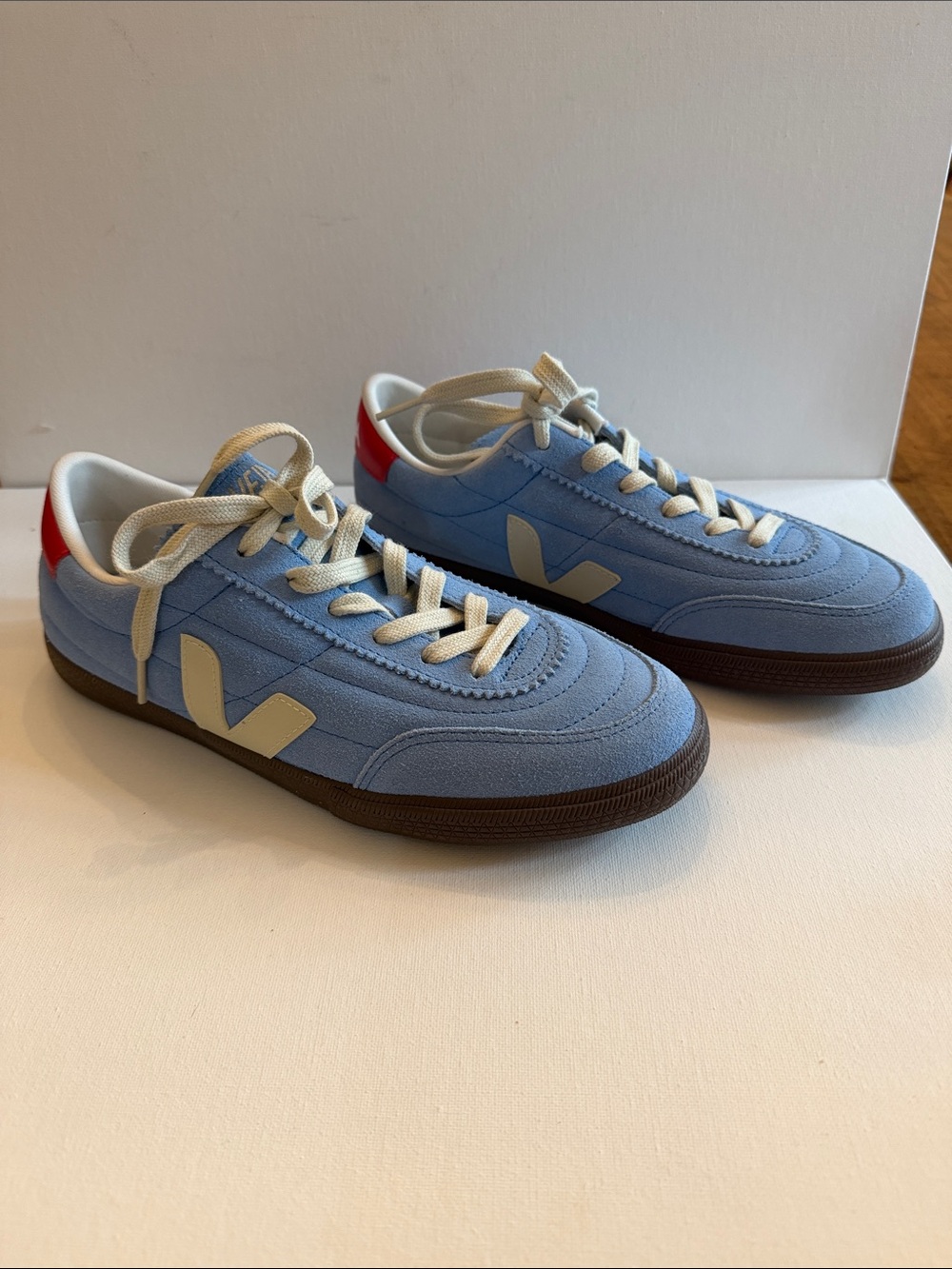 Veja Panenka Sneakers US 9 39 EU Aqua/Pierre/Bark New - Picture 2 of 9